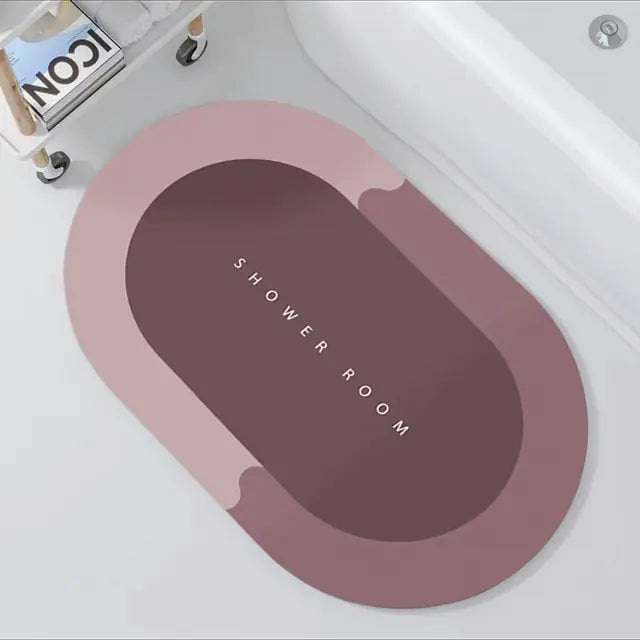 Quick Drying Absorbent Bathroom Mat
