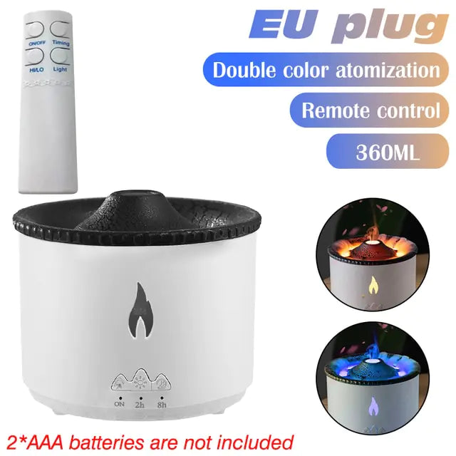 Volcanic Flame Air Humidifier Aromatherapy