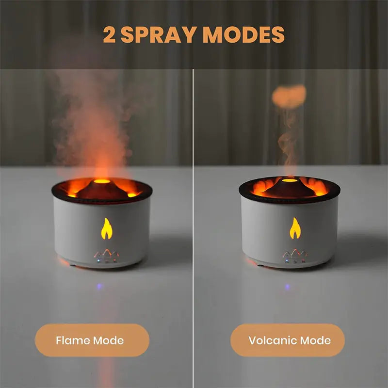 Volcanic Flame Air Humidifier Aromatherapy